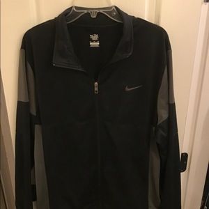 Men’s Nike Black and Gray Jacket. Size XL